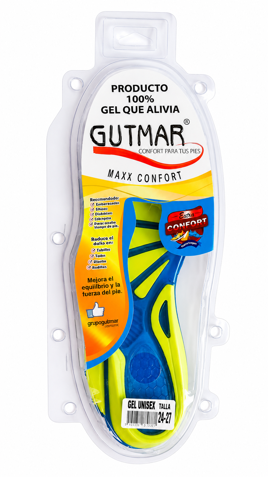 GEL MAXX UNISEX (CH21-23 MD 24-27 GD 28-31)