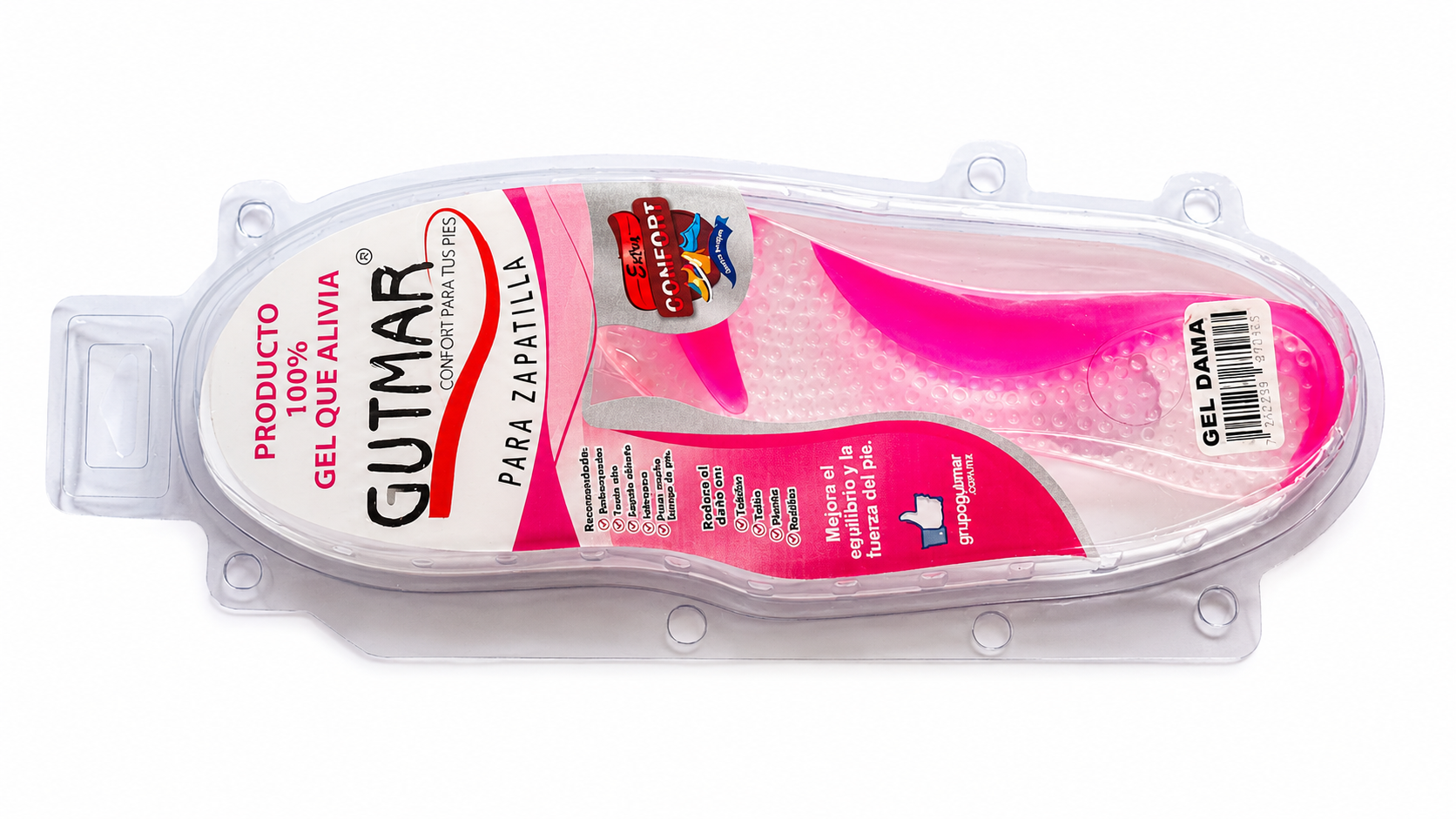 PANTILLA GEL DAMA 3/4