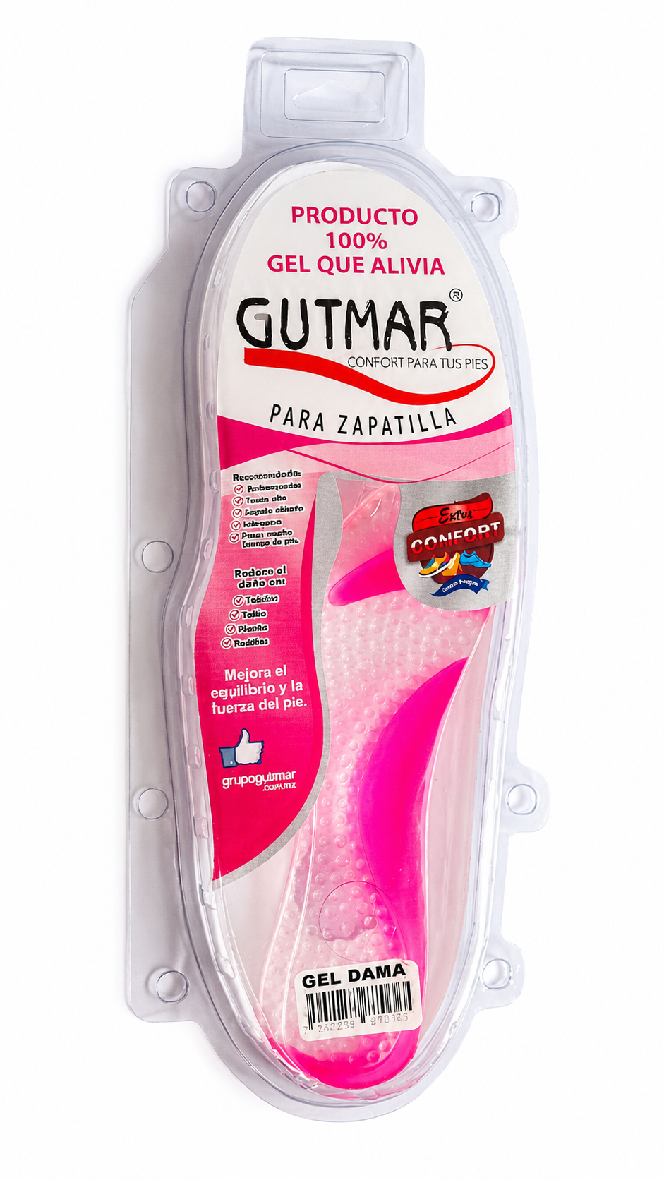 PANTILLA GEL DAMA 3/4